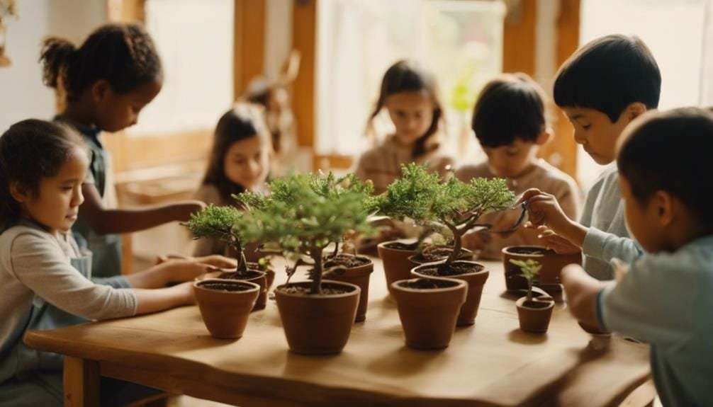 nurturing young bonsai minds