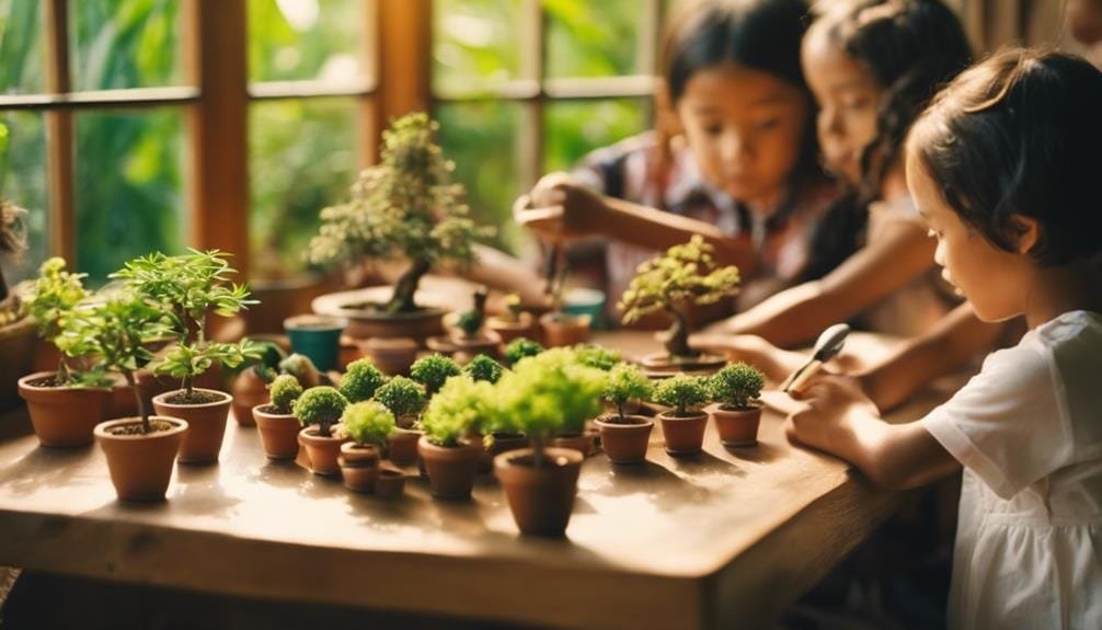 nurturing young bonsai minds