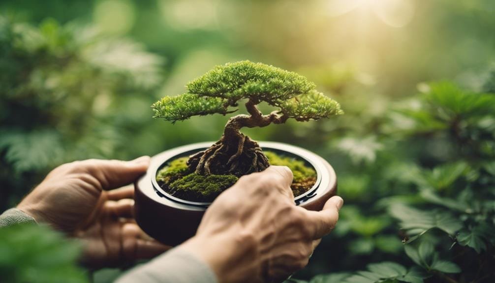 selecting a thriving bonsai