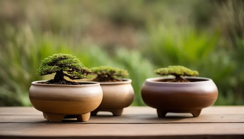 selecting ideal bonsai pots