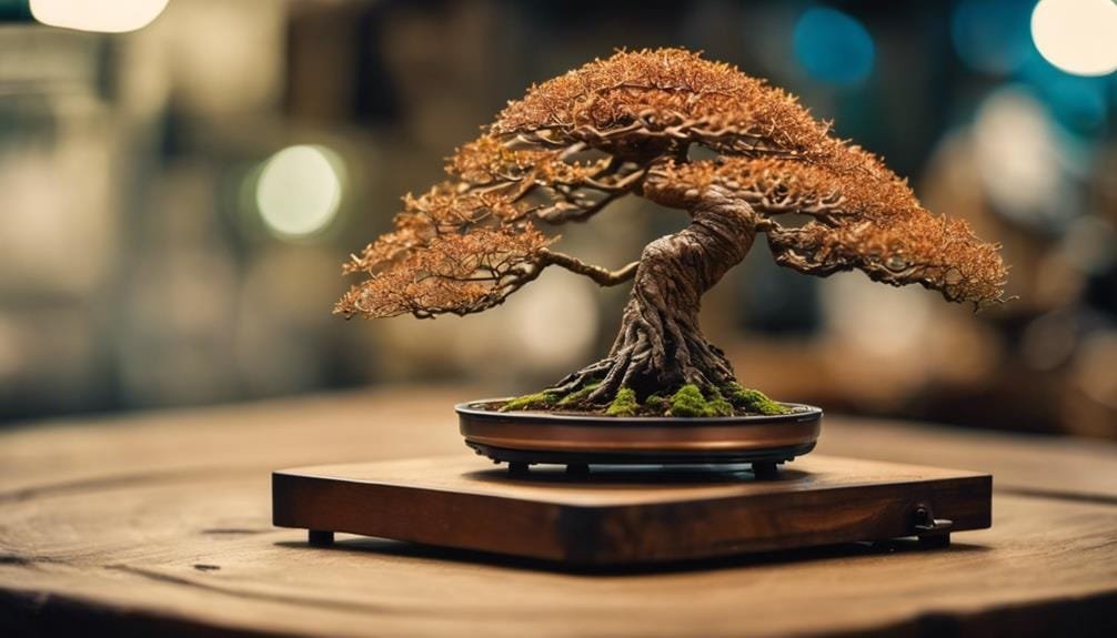 shaping tiny tree forms